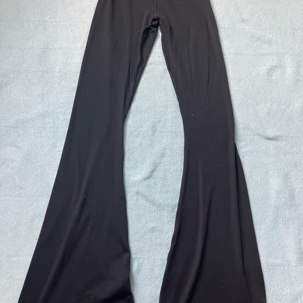 Aerie Elegant Black Flared Women's Leggings